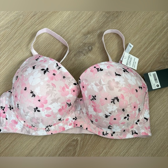 NWT Laura Ashley comfort push-up bra 38C - Picture 1 of 6